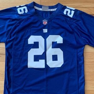 NWT Saquon Barkley Royal New York Giants Player Team Jersey - Youth Large